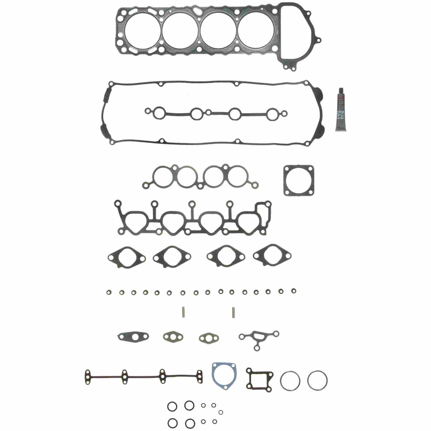 FelPro Fel Pro HS9820PT Top End Head Set Gasket KA24DE 91-94 Nissan 240SX