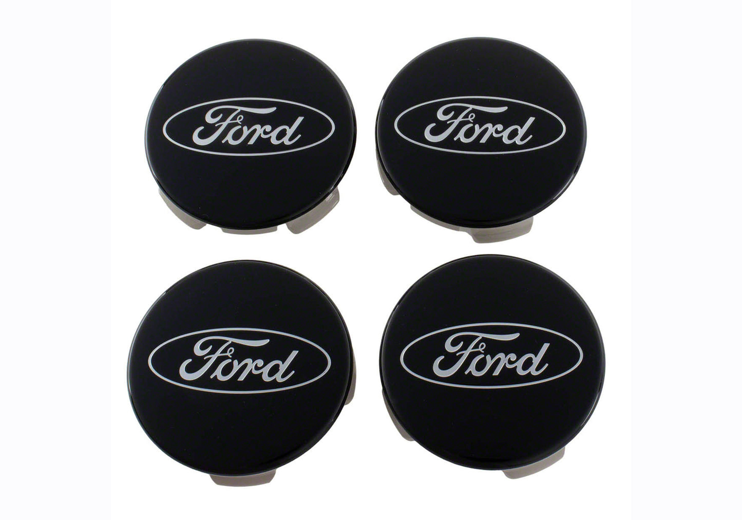 FORD Ford Truck/Suv Black and Chrome Wheel Center Cap Wheels and Tires Tire and Wheel Accessories main image