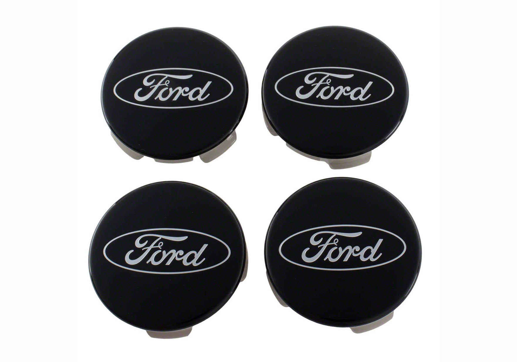 FORD Ford Truck/Suv Black and Chrome Wheel Center Cap Wheels and Tires Tire and Wheel Accessories main image
