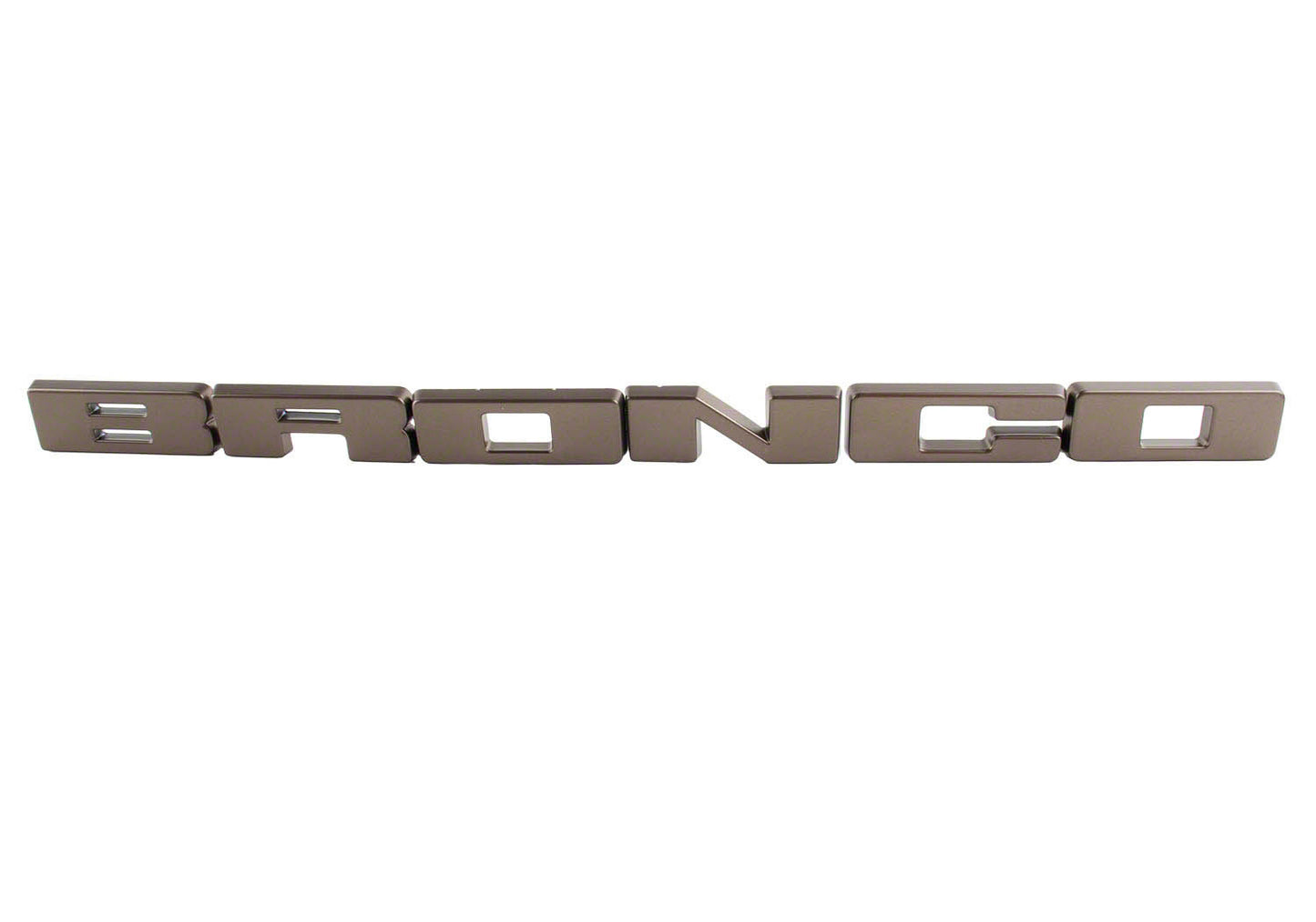 FORD Bronco Grille Lettering Overlay Kit- Bronze Exterior Components Decals and Moldings main image