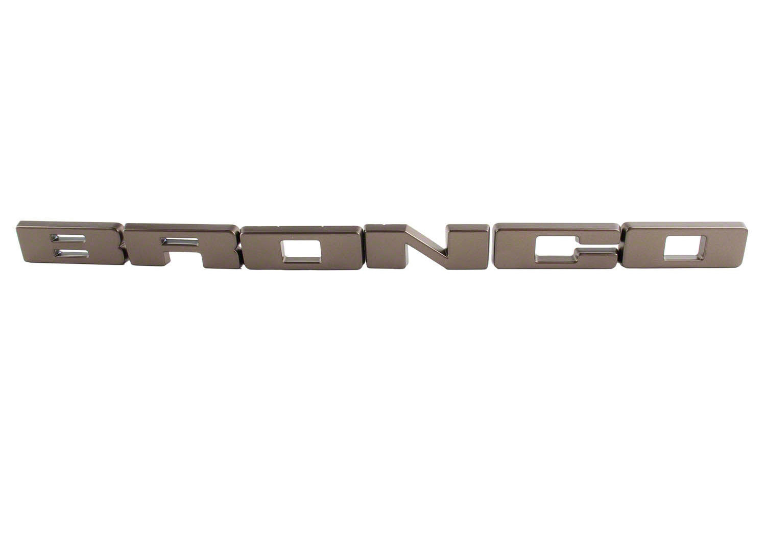 FORD Bronco Grille Lettering Overlay Kit- Bronze Exterior Components Decals and Moldings main image