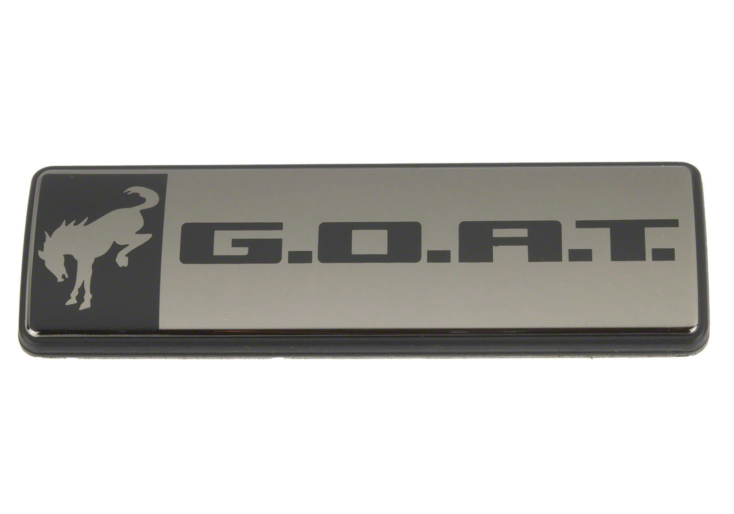 FORD Bronco/Bronco Sport G.O.A.T. Badge Blk/Blk Exterior Components Decals and Moldings main image