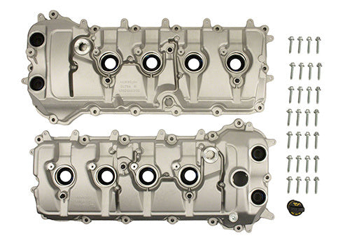 Ford Aluminum Cam Cover Set 5.0L/5.2L Engine Covers, Pans and Dress-Up Components Valve Covers main image