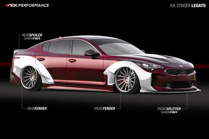 ARK 2018-2023 Kia Stinger Fiberglass Legato Wide Body Kit