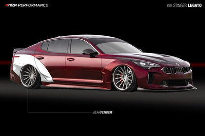 ARK 2018-2023 Kia Stinger Legato Rear Wide Fender Set