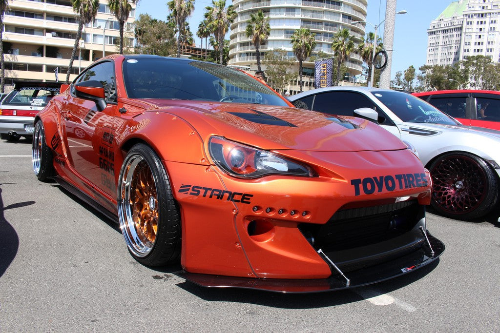 APR Scion FR-S/ Subaru BRZ RB Version 2 Carbon Fiber Front Wind Splitter 2013-2016