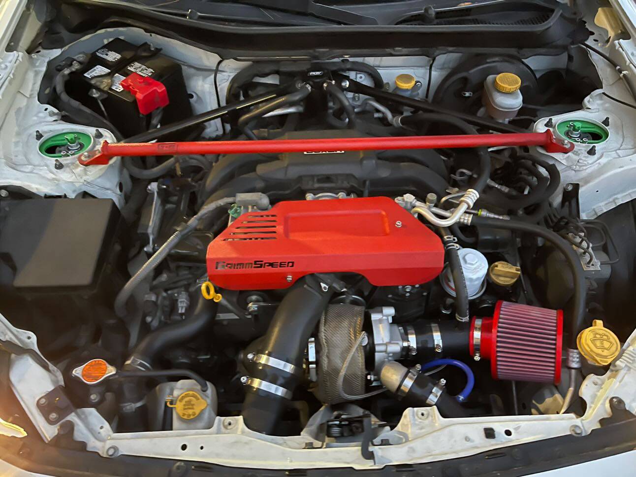Tomioka Racing TR Subaru BRZ / Scion FRS / Toyota 86 FT86 Dual Ceramic Ball Bearing (DCBB) Turbo Kit Up to 500 WHP (TR-TS1053)