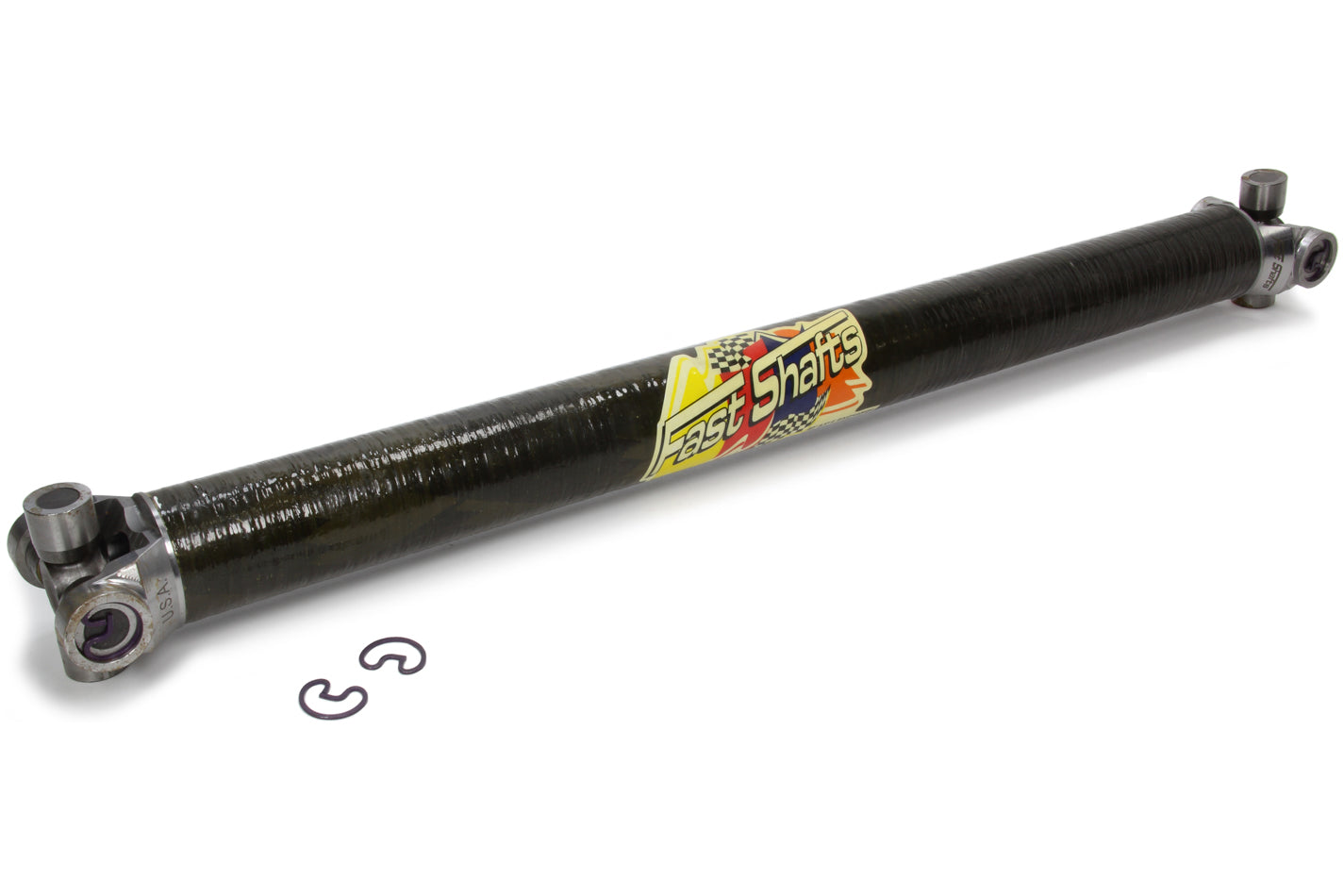Fast Shafts Driveshaft Carbon Fiber 28.5in Steel Ends 2-1/4 Drive Shafts and Components Drive Shafts main image