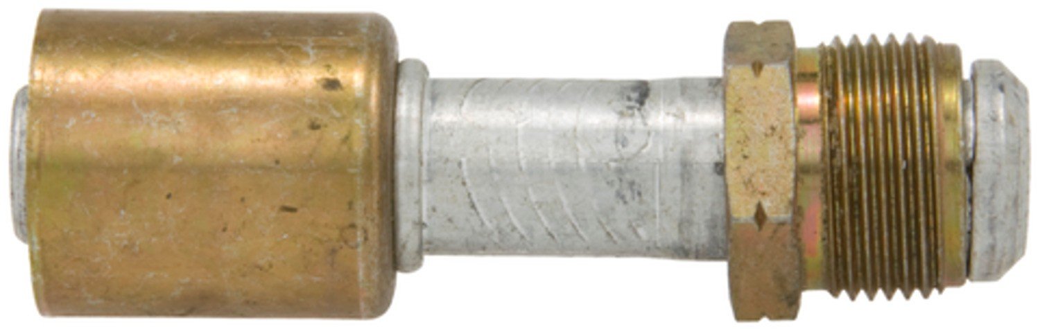 Four Seasons Straight Male Flare A/C Fitting  top view frsport 10112