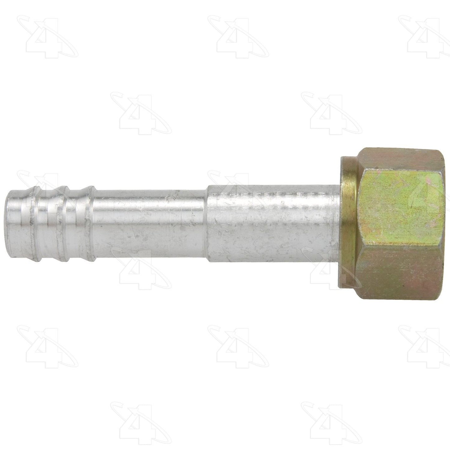 Four Seasons Straight Female Standard O-Ring A/C Fitting w/o Service Port 12010