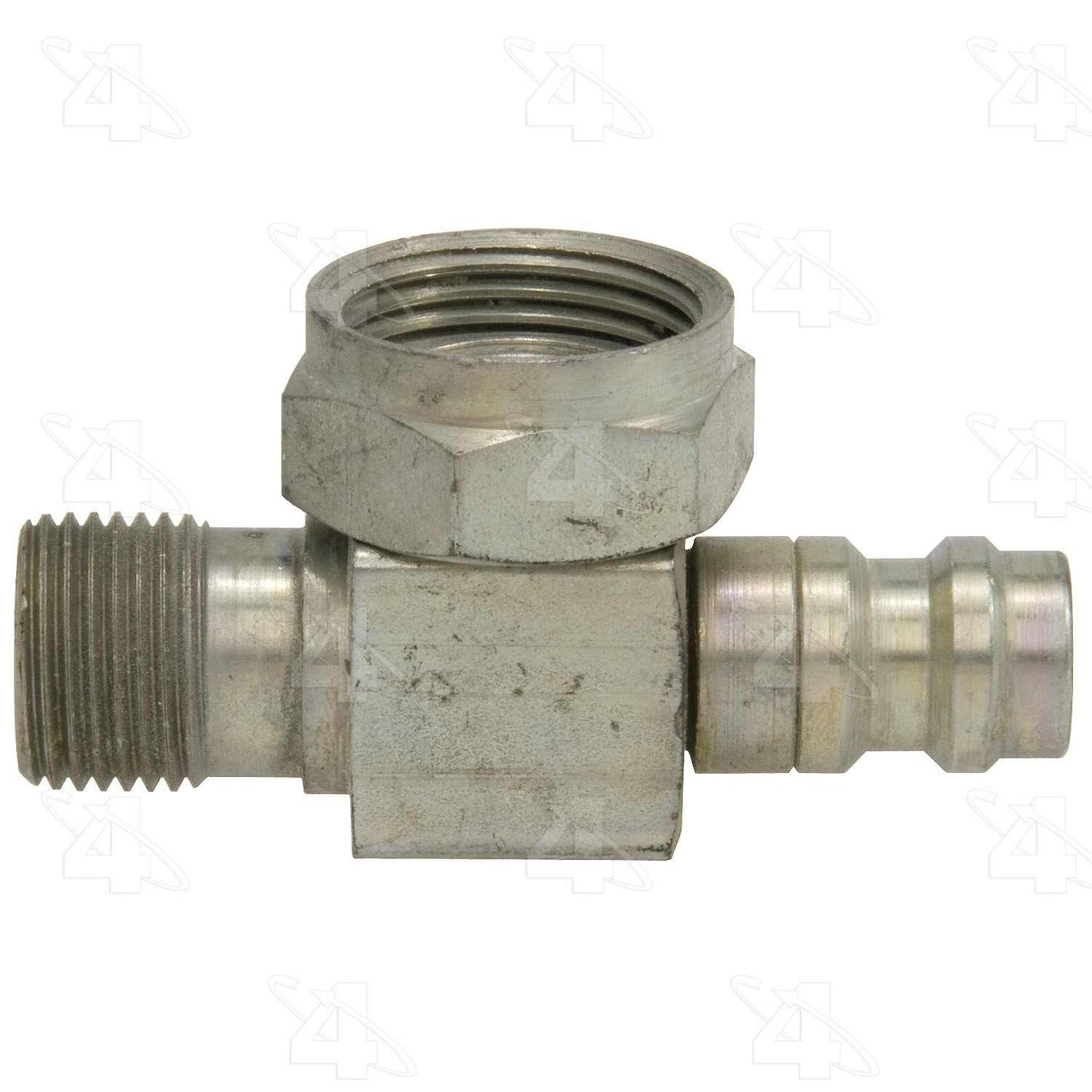 Four Seasons R134a 90ï¿½ Port Adapter Standard O-Ring A/C Fitting 12701