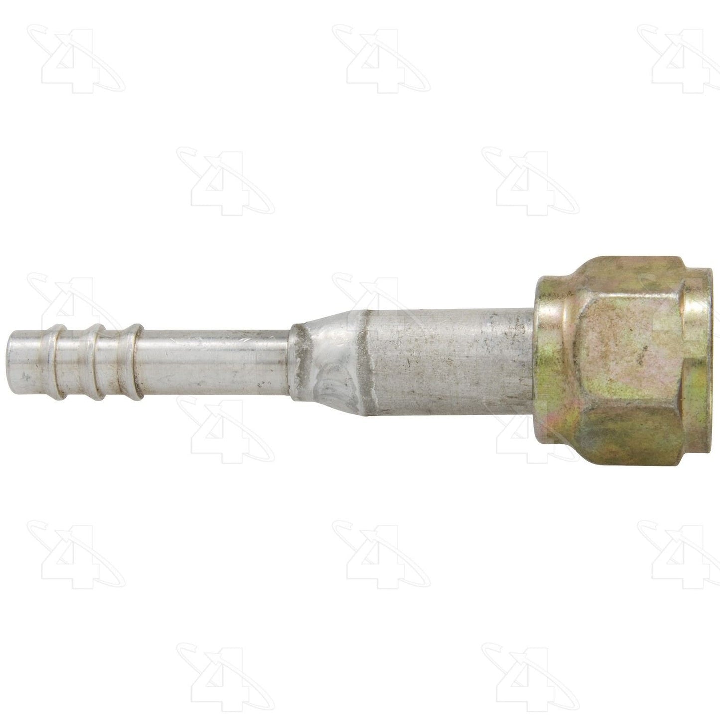 Four Seasons Straight Female Standard O-Ring A/C Fitting w/o Service Port 13406