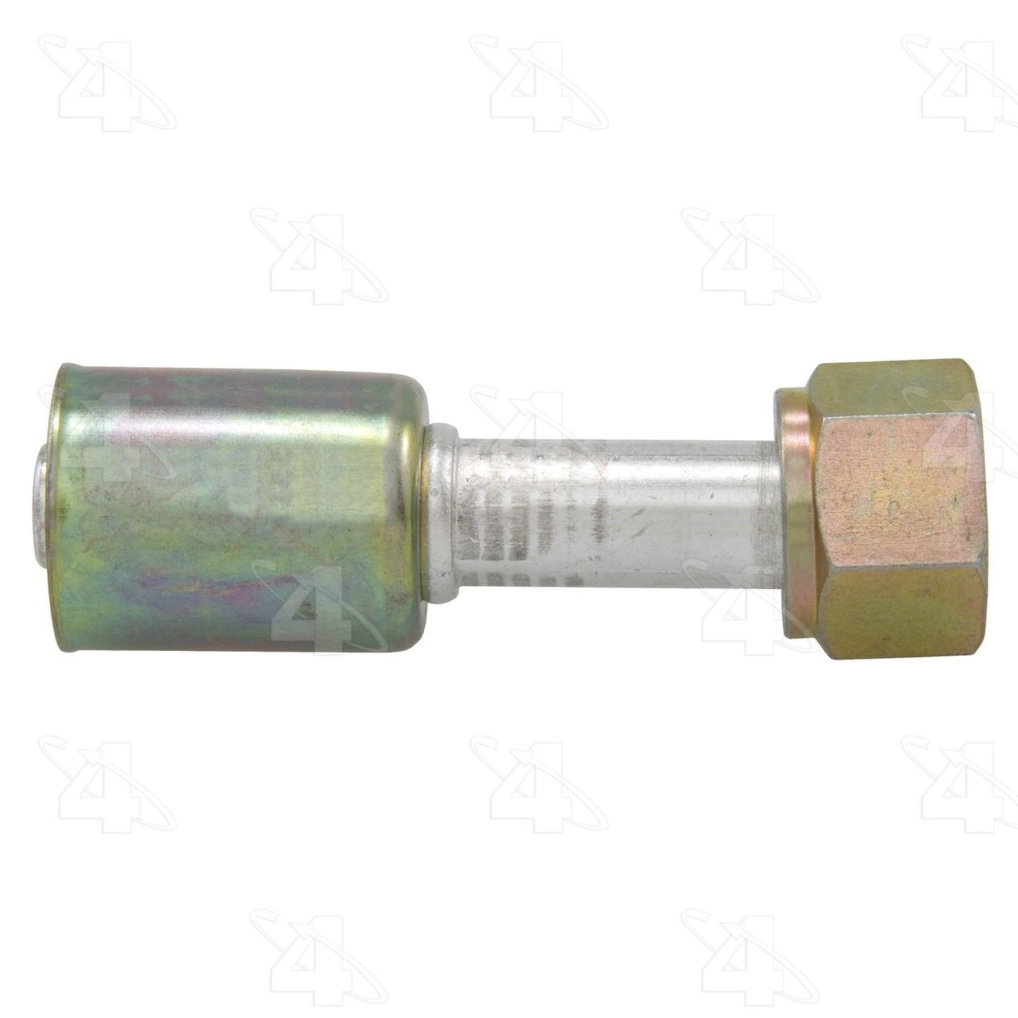 Four Seasons Straight Female Standard O-Ring A/C Fitting w/o Service Port 14010