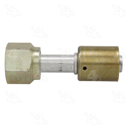 Four Seasons Straight Female Standard O-Ring A/C Fitting w/o Service Port 14012