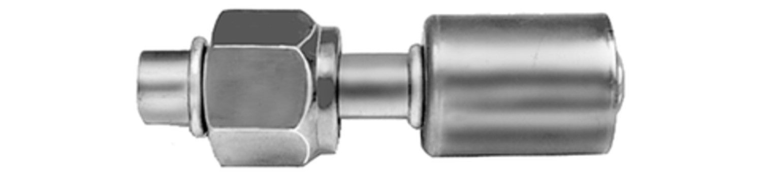 Four Seasons Straight Female Standard O-Ring A/C Fitting w/o Service Port 14116