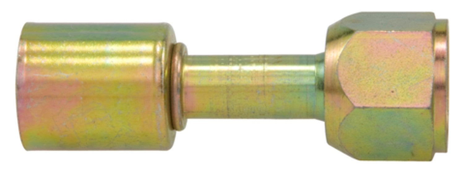 Four Seasons Straight Female O-Ring Long Pilot, Steel, Standard Diameter Beadlock A/C Fitting 14412