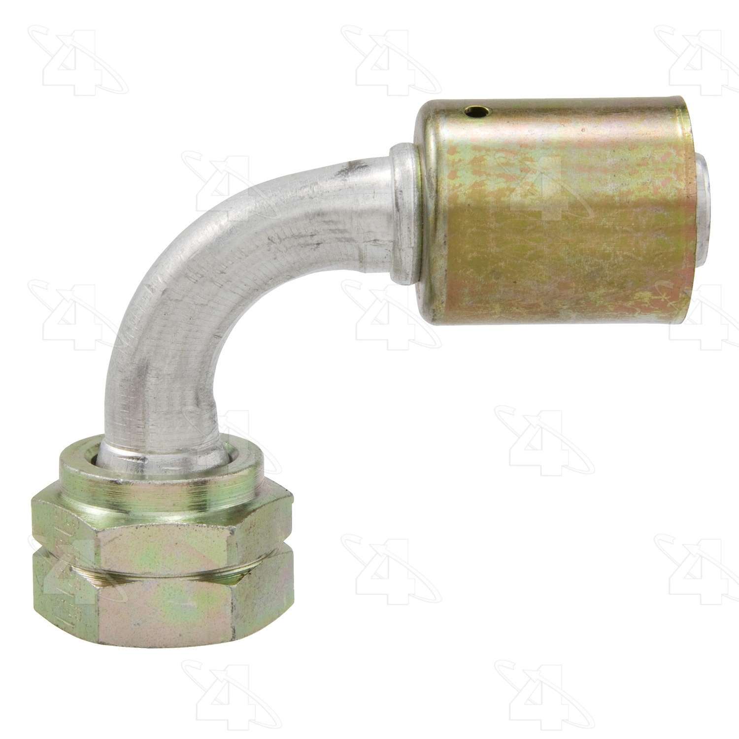 Four Seasons 90Â° Female Metric O-Ring A/C Fitting 14672