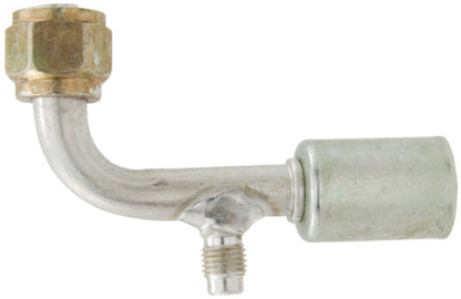 Four Seasons 90ï¿½ Female Standard O-Ring A/C Fitting w/ R12 Service Port 14918