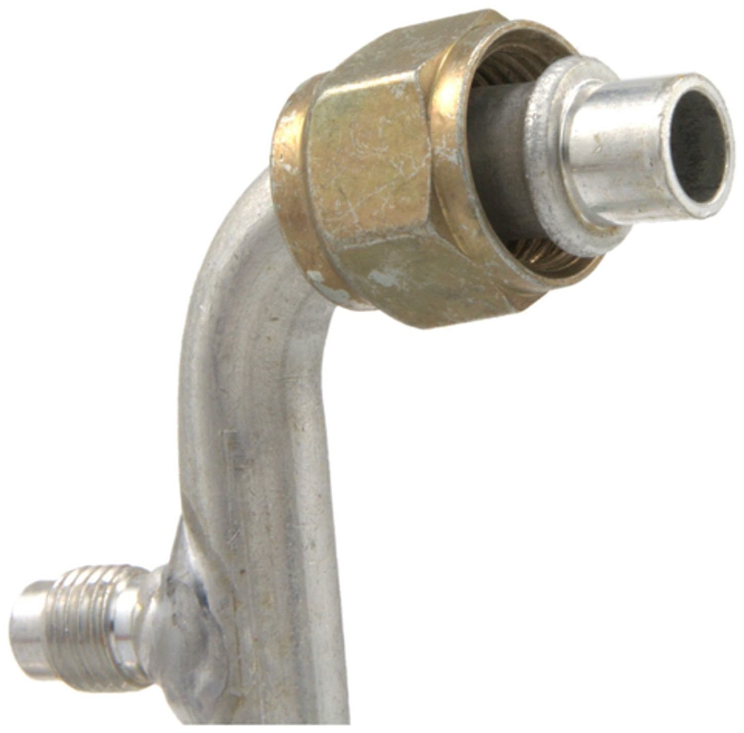 Four Seasons 90ï¿½ Female Standard O-Ring A/C Fitting w/ R12 Service Port 14918