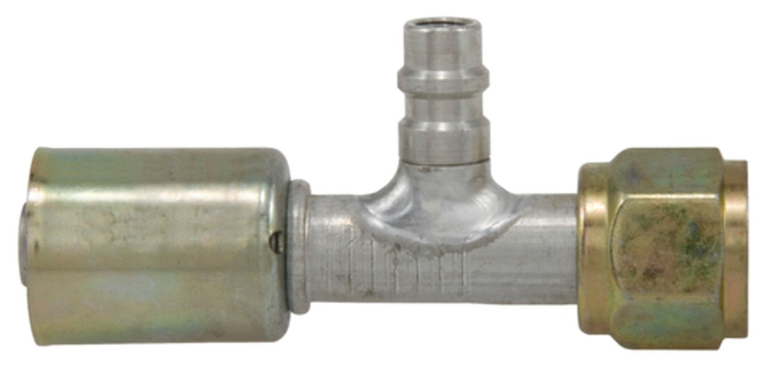 Four Seasons Straight Female Standard O-Ring A/C Fitting w/ R134A Service Port 14930