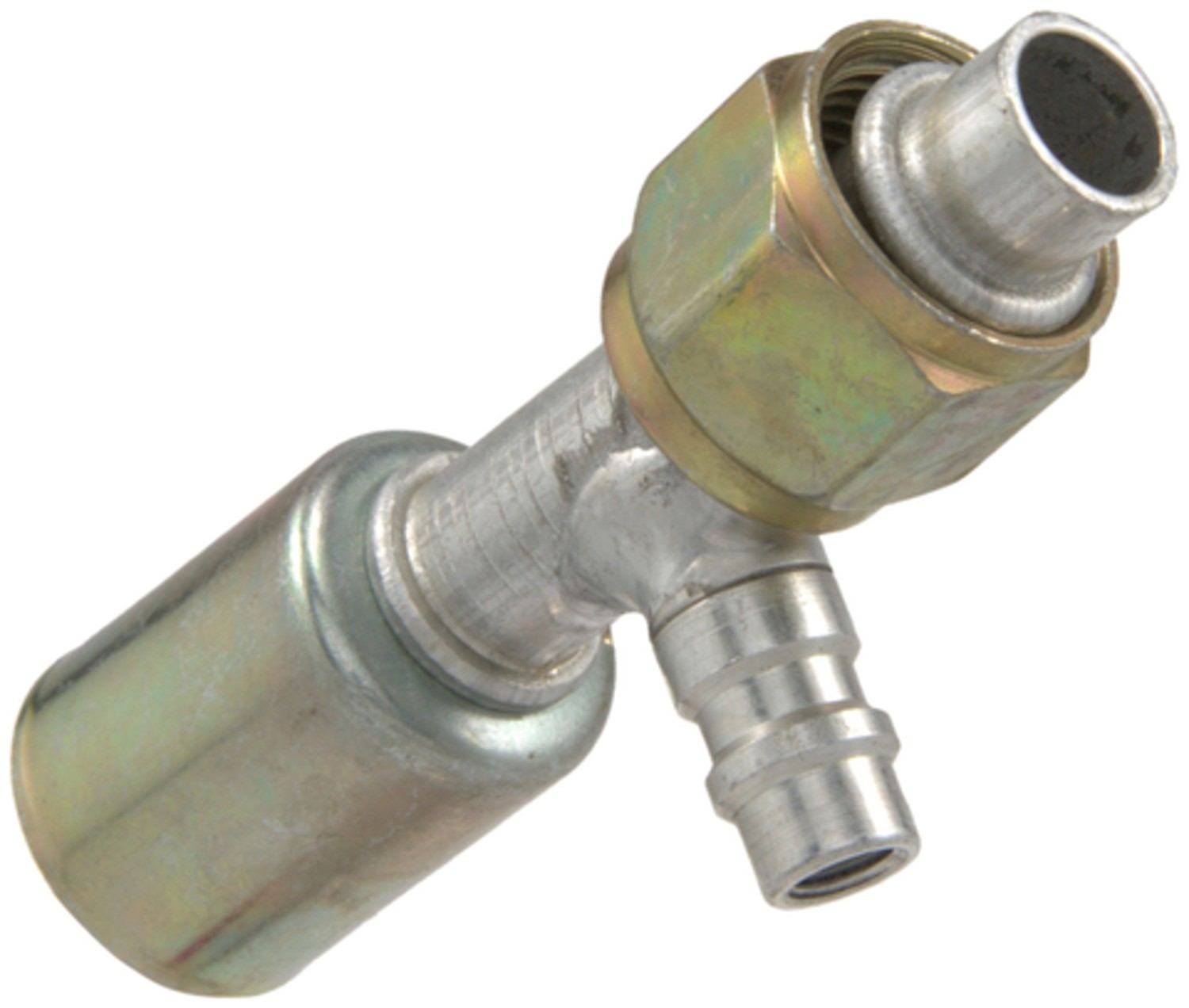 Four Seasons Straight Female Standard O-Ring A/C Fitting w/ R134A Service Port 14930