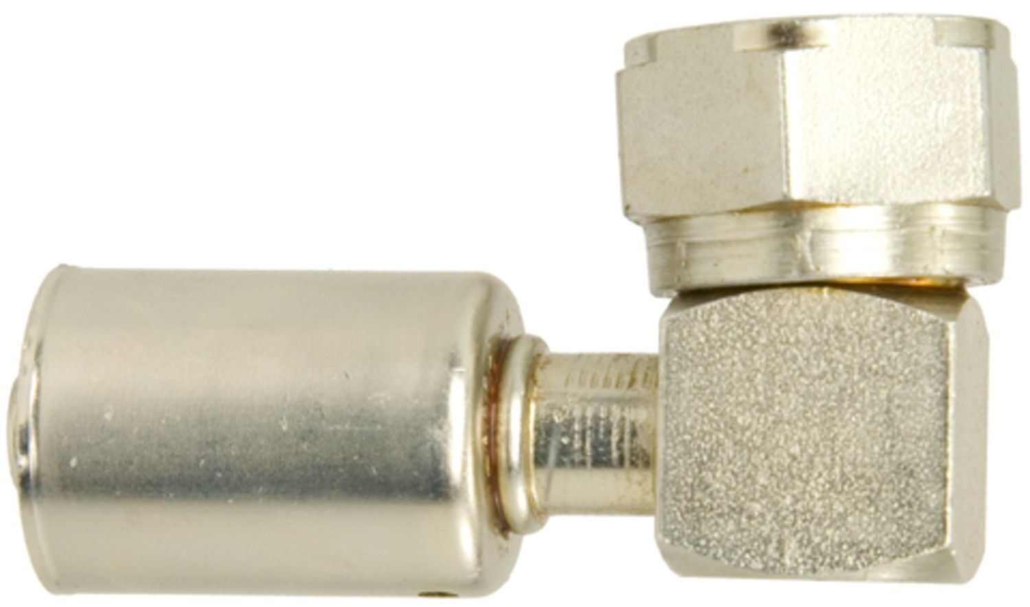 Four Seasons 90Â° Female O-Ring Short Drop, Steel, Standard Diameter Beadlock A/C Fitting 15210