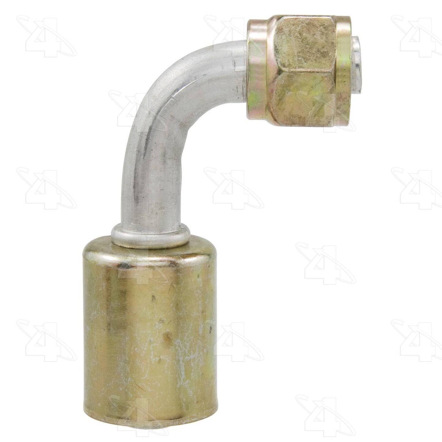 Four Seasons 90ï¿½ Female Standard O-Ring A/C Fitting w/o Service Port 15610