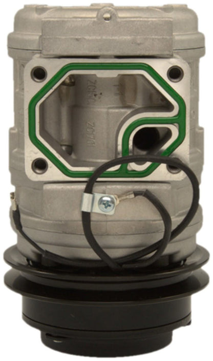 Four Seasons New Nippondenso 10PA15C Compressor w/ Clutch  top view frsport 158310
