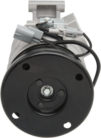 Four Seasons New Nippondenso 10S17C Compressor w/ Clutch  top view frsport 158324
