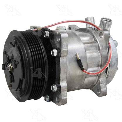 Four Seasons New Sanden/Sankyo SD7H13 Compressor w/ Clutch 158570