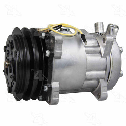 Four Seasons New Sanden/Sankyo SD7H15 Compressor w/ Clutch 158596