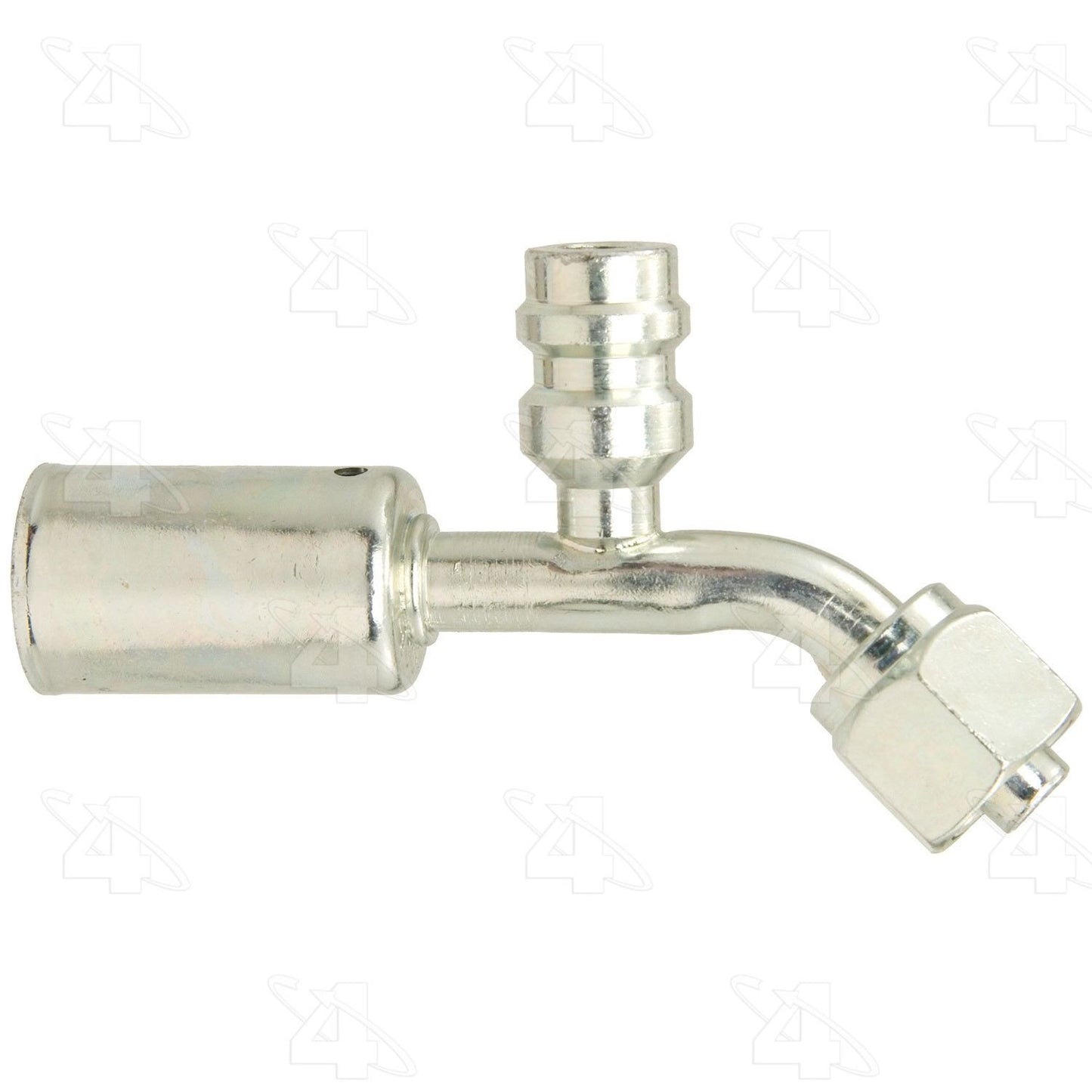 Four Seasons 45ï¿½ Female Standard O-ring w/ Low Side R134a Service Port 15949