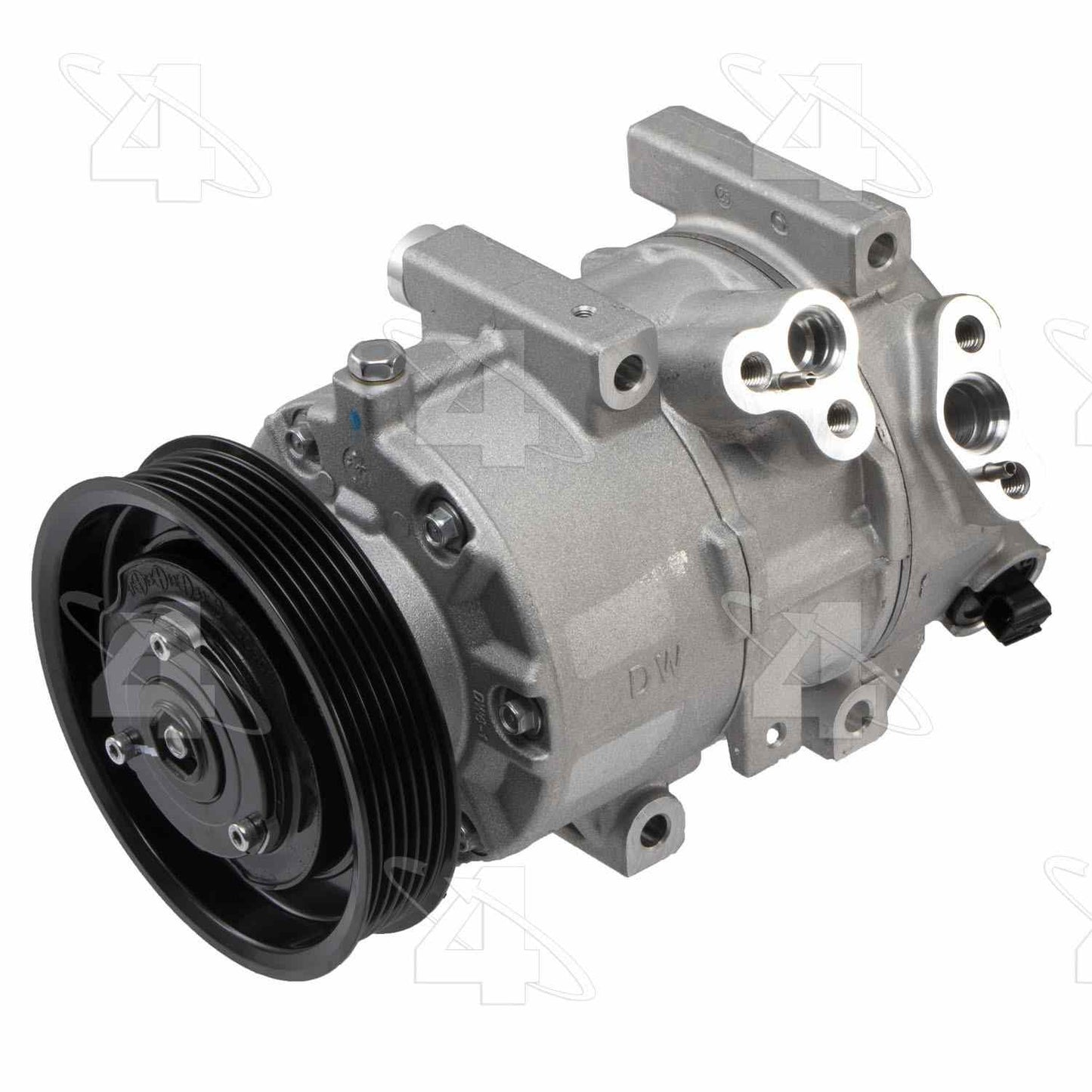 Four Seasons New Halla HCC-DVE16 Compressor w/ Clutch 168393