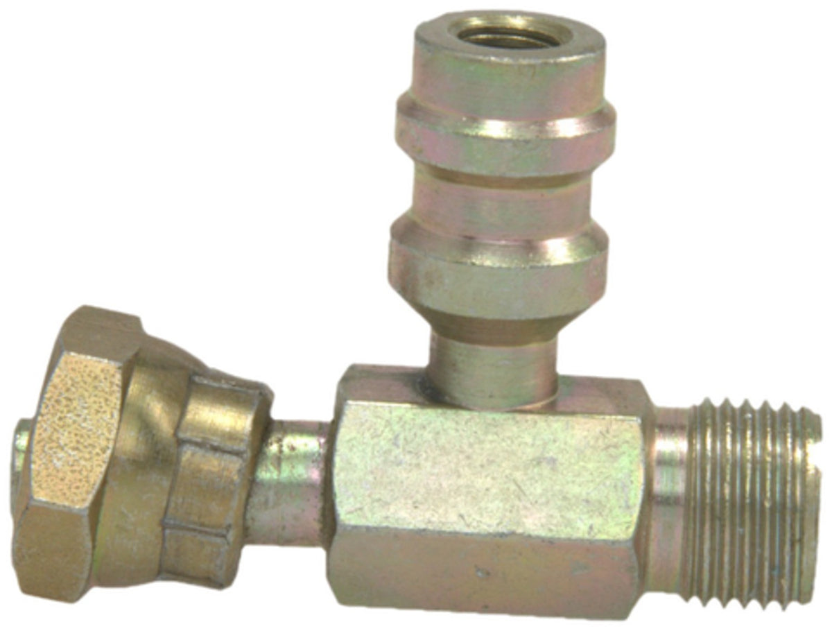 Four Seasons Inline Standard O-Ring A/C Fitting w/ R134a Service Port 17231