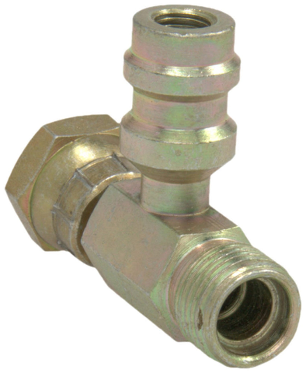 Four Seasons Inline Standard O-Ring A/C Fitting w/ R134a Service Port 17231