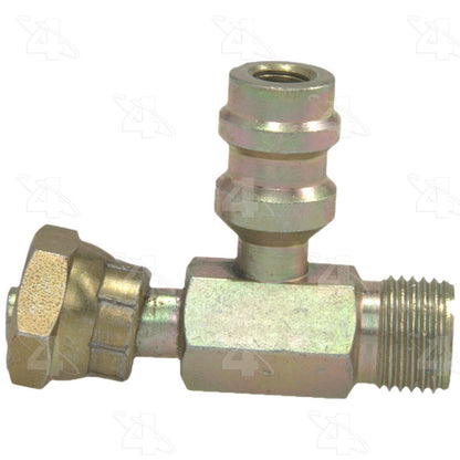 Four Seasons Inline Standard O-Ring A/C Fitting w/ R134a Service Port 17231