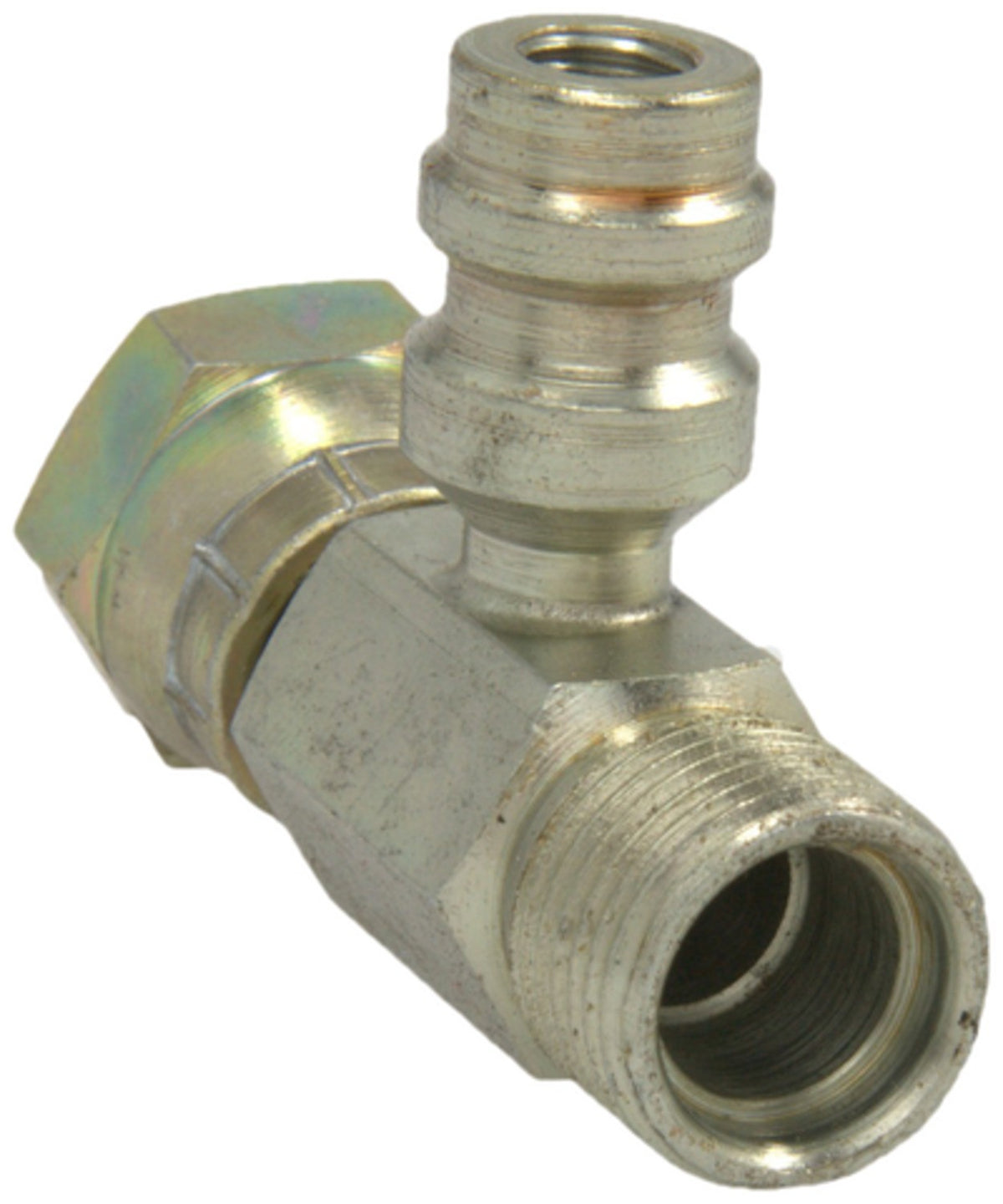 Four Seasons Inline Standard O-Ring A/C Fitting w/ R134a Service Port 17232