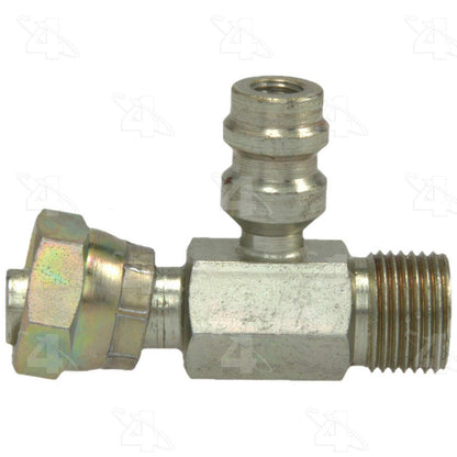 Four Seasons Inline Standard O-Ring A/C Fitting w/ R134a Service Port 17232