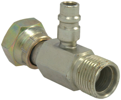 Four Seasons Inline Standard O-Ring A/C Fitting w/ R134a Service Port 17233