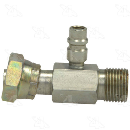 Four Seasons Inline Standard O-Ring A/C Fitting w/ R134a Service Port 17233