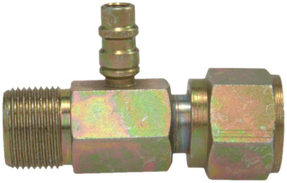 Four Seasons Inline Standard O-Ring A/C Fitting w/ R134a Service Port 17234