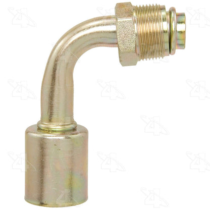 Four Seasons 90Â° Male O-Ring Short Pilot, Steel, Standard Diameter Beadlock A/C Fitting 18912