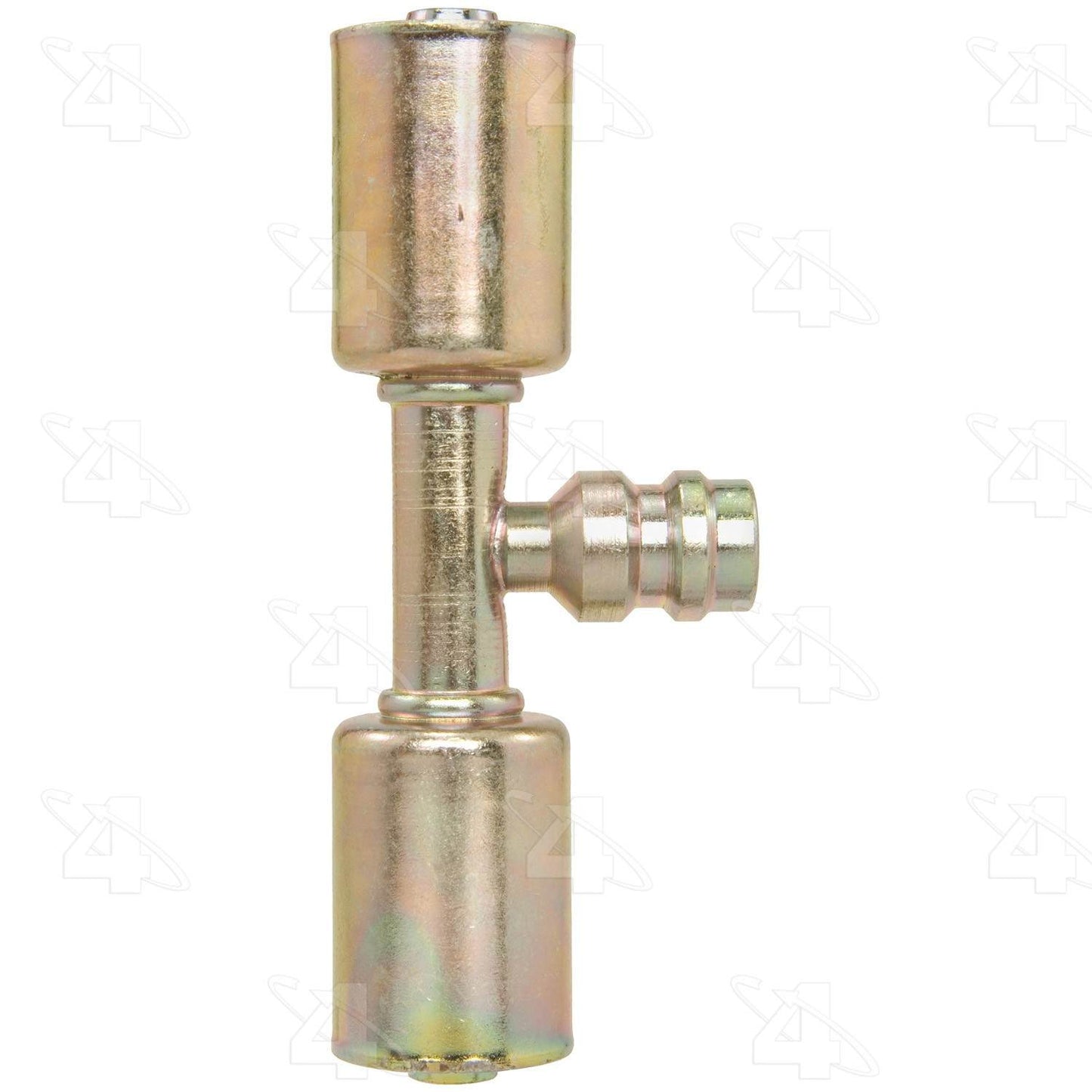 Four Seasons In-line Splicer with R134a Service Port, Steel, Standard Diameter Beadlock 18948