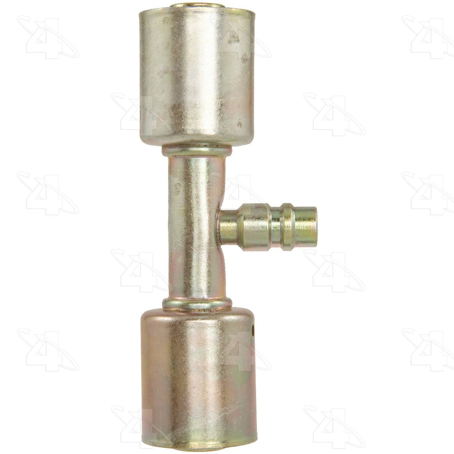Four Seasons In-line Splicer with R134a Service Port, Steel, Standard Diameter Beadlock 18952