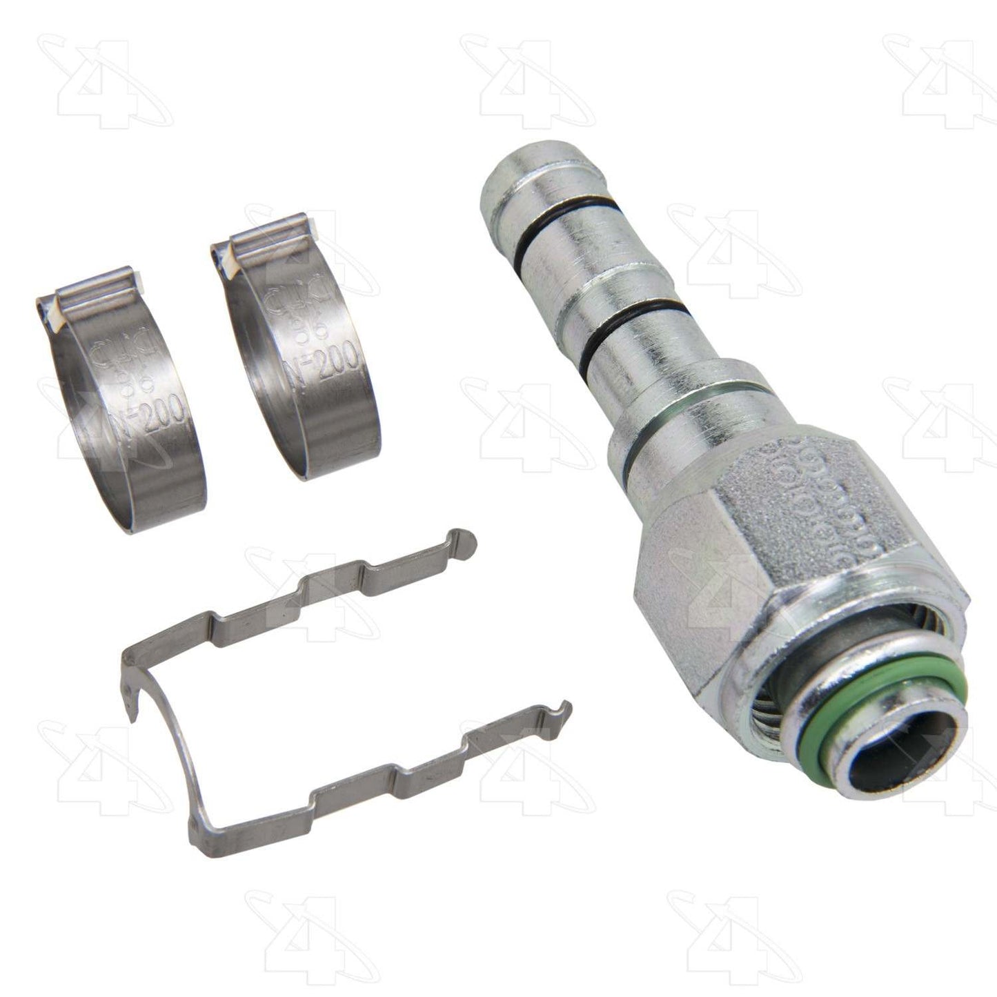 Four Seasons EZ Clip Straight Female O-Ring Hose Repair Fitting Kit 19180