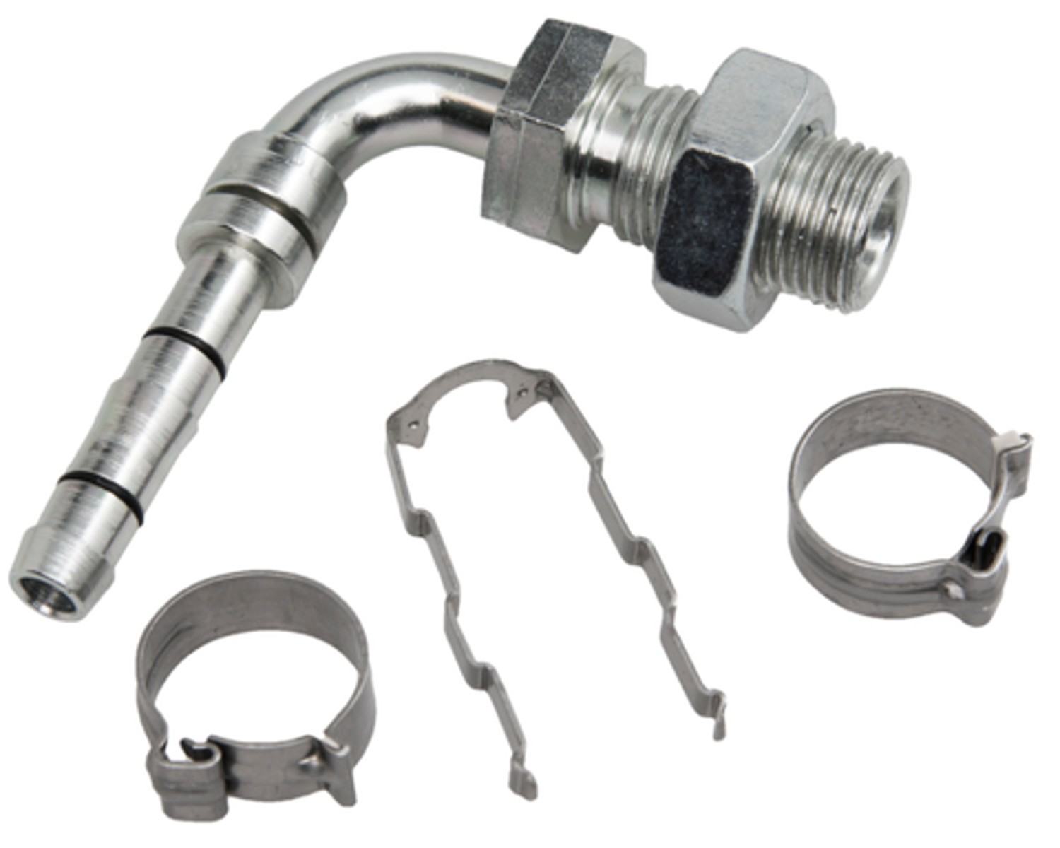 Four Seasons EZ Clip 90ï¿½ Male Insert O-Ring Bulkhead Hose Repair Fitting Kit 19376