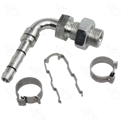 Four Seasons EZ Clip 90ï¿½ Male Insert O-Ring Bulkhead Hose Repair Fitting Kit 19376