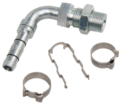 Four Seasons EZ Clip 90ï¿½ Male Insert O-Ring Bulkhead Hose Repair Fitting Kit 19388
