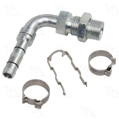 Four Seasons EZ Clip 90ï¿½ Male Insert O-Ring Bulkhead Hose Repair Fitting Kit 19388