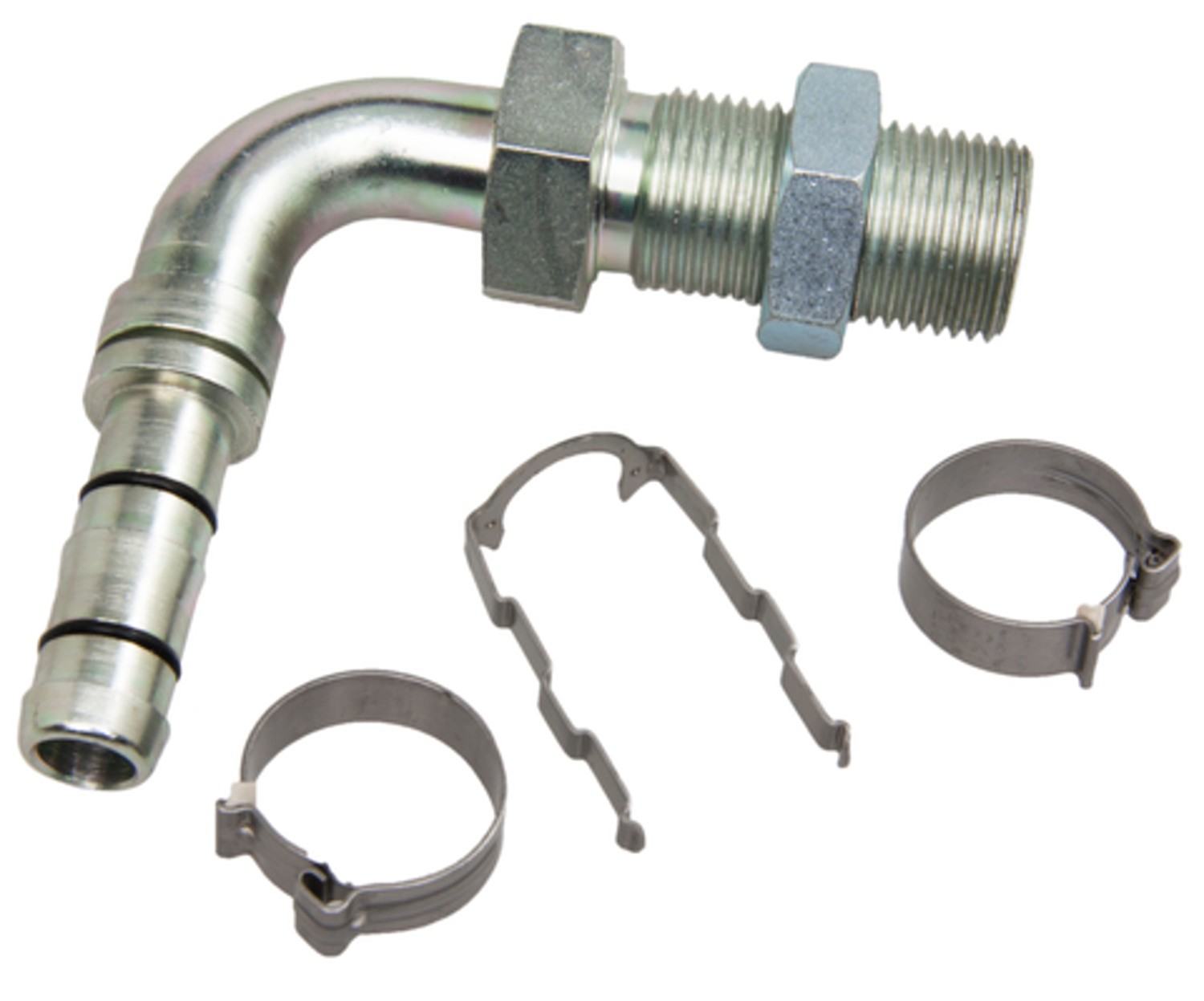 Four Seasons EZ Clip 90ï¿½ Male Insert O-Ring Bulkhead Hose Repair Fitting Kit 19390
